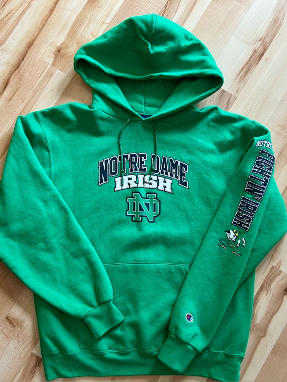 Champion Green Eco Fleece Hoodie